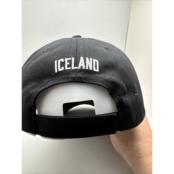 Iceland Hat Cap Flag Embroidered Adjustable - Picture 3 of 5